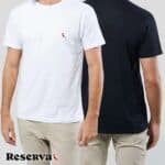 Kit 2 Camisetas Brasa Pica-pau Bordado Reserva