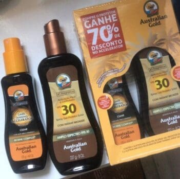 Kit Australian Gold Instant Bronzer - Protetor Solar Corporal 237ml + Bronzeador 125ml