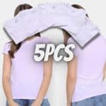 Kit Com 5 Camisetas Femininas Básicas