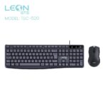 Kit Teclado e Mouse com Fio LEON GTS