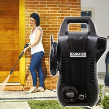 Lavadora de Alta Pressão Karcher K1 Black 1600 PSI com Lança de Jato Leque