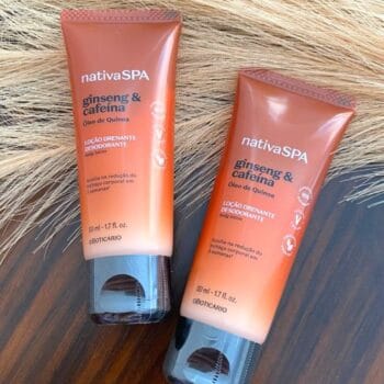 Loção Drenante Desodorante Corporal Nativa SPA Ginseng e Cafeína 200ml