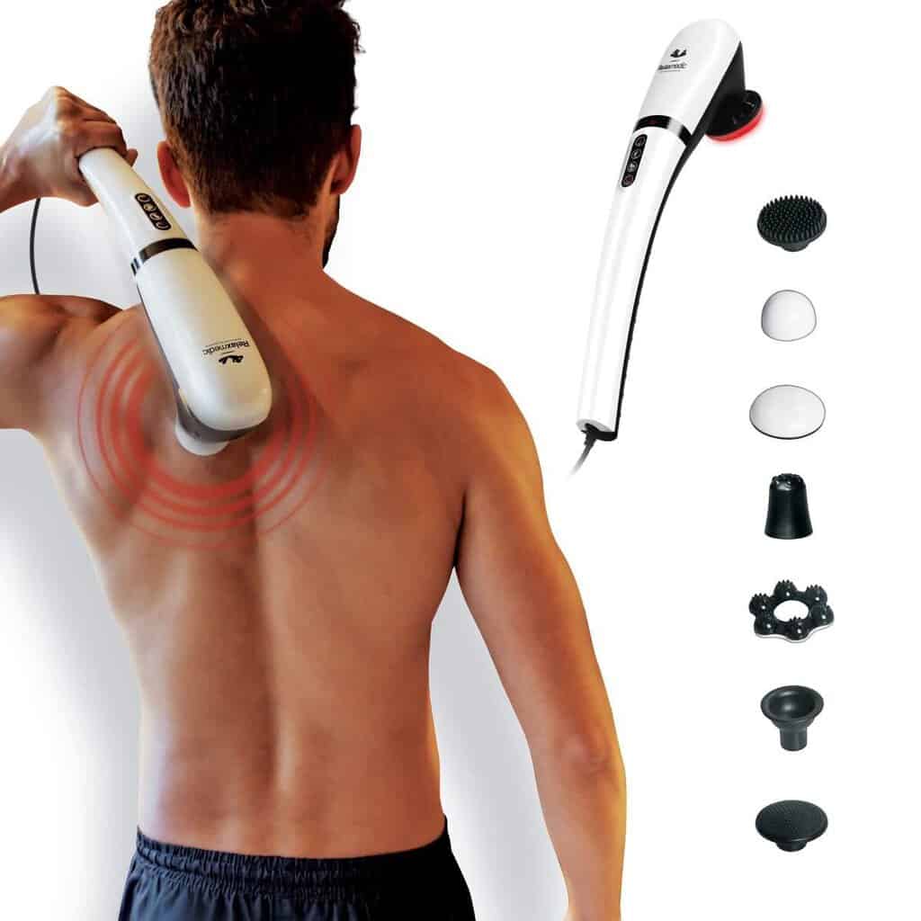 Massageador El Trico Corporal Port Til Body Therapy Com Aquecimento E Acess Rios Relaxmedic