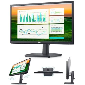 Monitor Dell de 21.5” E2222HS, Preto