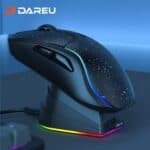 MOUSE DAREU GAMER RGB SEM FIO + DOCK