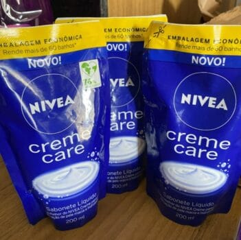 NIVEA Sabonete Líquido Refil Creme Care 200ml - Sensação de pele intensamente hidratada com o melhor do NIVEA Creme