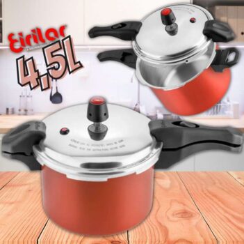 Panela de Pressão Eirilar 4,5L Bordô - 1710