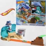 Pista Hot Wheels City Ataque Tubarão 38cm - Mattel