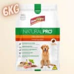 Ração Baw Waw Natural Pro para cães adultos sabor Frango e Arroz - 6kg