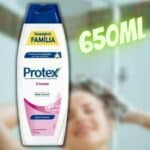 Sabonete Líquido Antibacteriano para Corpo Protex Cream 650ml