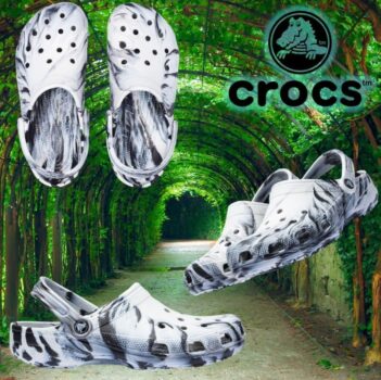Sandália Crocs Classic Marbled Clog Unissex