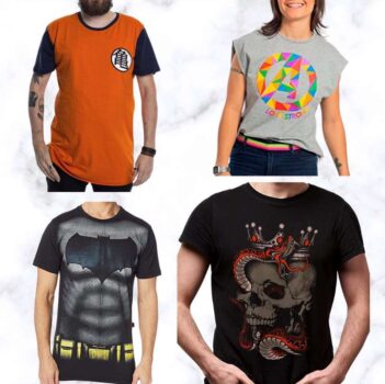 Seleção de Camisetas de Séries e Filmes - Amazon