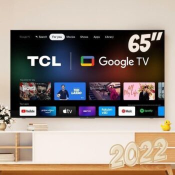 Smart TV LED 65" 4K TCL 65P735 Google TV, HDR, Dolby Vision Atmos, ALLM, WiFi Dual Band, Bluetooth Integrado, Comando de Voz à Distância