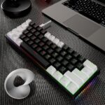 Teclado Mecanico Mucai mk61 RGB Switch red