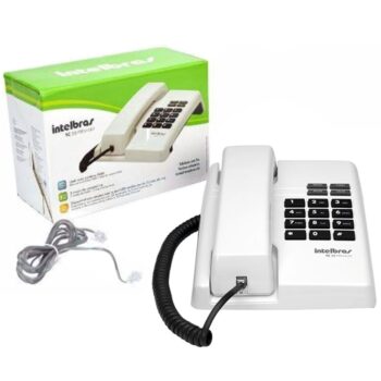 Telefone Com Fio TC 50 PREMIUM Branco Intelbras