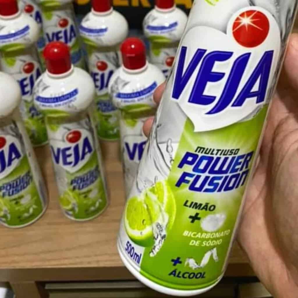 Veja Power Fusion - Limpador Multiuso, Limão, 500Ml