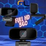 Webcam Full Hd 360 Automático 1080p Com Microfone Usb Wc052 - Multilaser