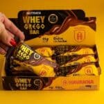 Whey Grego Bar Havanna & Morango - Nutrata Cx 12 un.