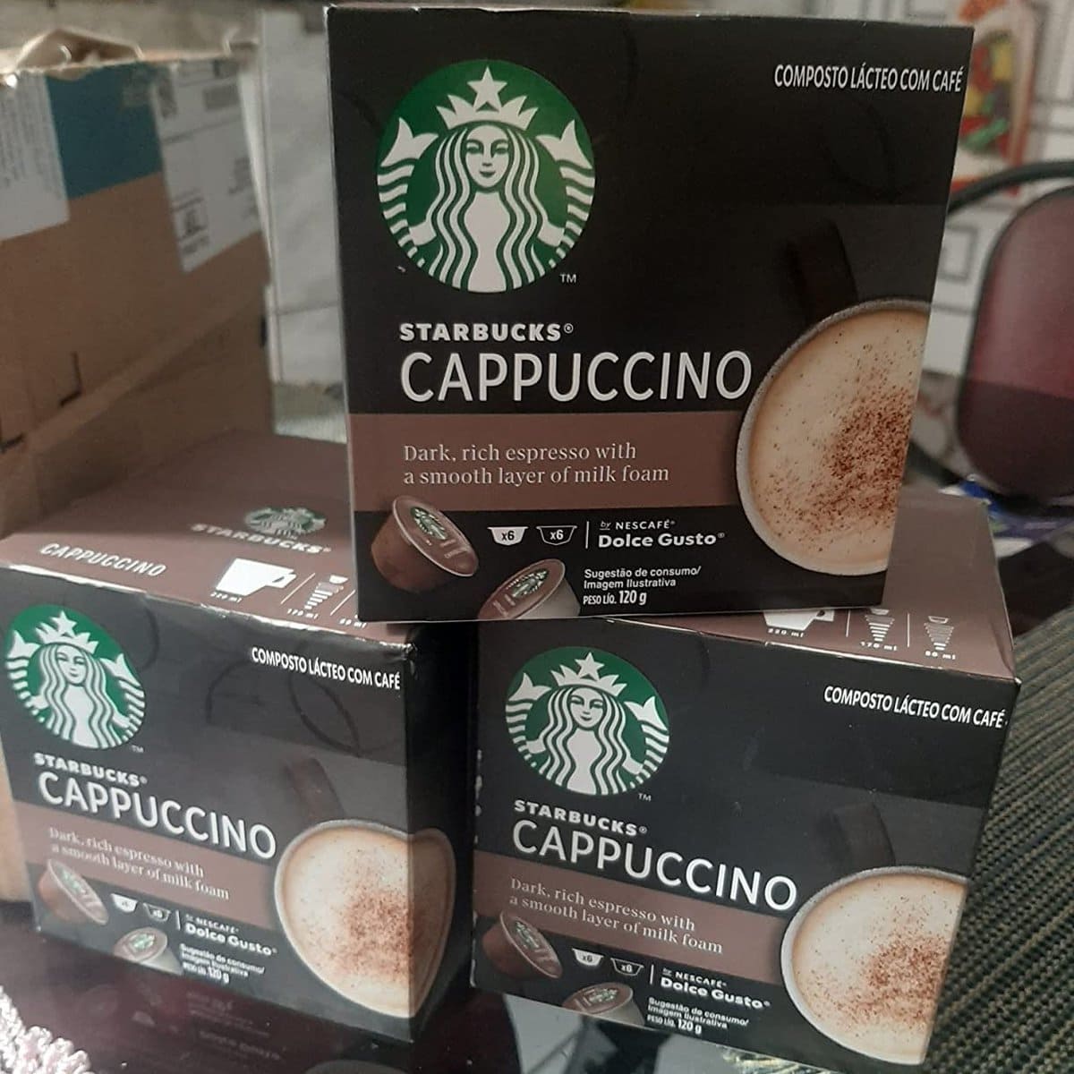 Cápsula Nescafé Dolce gusto Starbucks Capuccino 12 Cápsulas