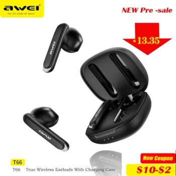 AWEI T66 Bluetooth 5.3 Earphones