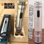 BLACK+DECKER Abridor de Vinho Prata WINE INOX