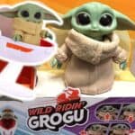 Boneco Star Wars The Child, Figura 12 cm com Sons e Movimentos Wild Ridin' Grogu - F3954 - Hasbro