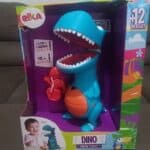 Brinquedo para Bebe Dino Papa Tudo com Acessórios, Elka, Multicor