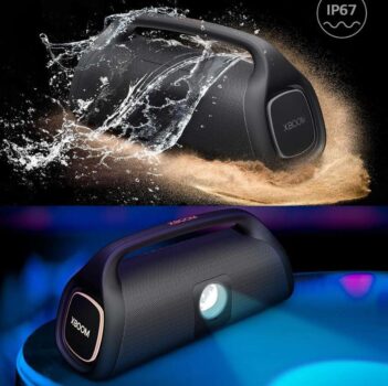 Caixa de Som Portátil Boombox LG Xboom Go XG9 com Bluetooth, 24 Horas Bateria, IP67, Sound Boost