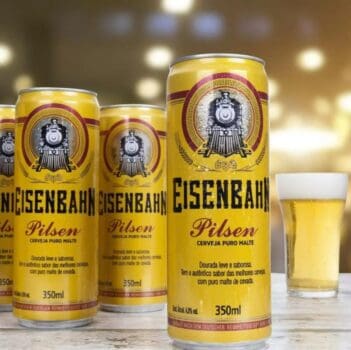 Cerveja Eisenbahn Puro Malte Pilsen 12 Unidades - Lata 350ml