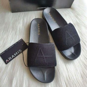 Chinelo Slide Knit Aramis A, Aramis, masculino