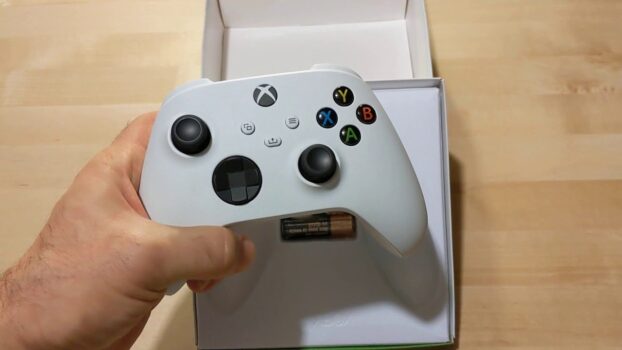 Controle Sem Fio Xbox Series Robot White