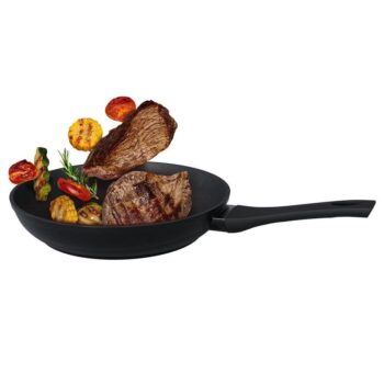 Frigideira Ouro Preto 28cm Alumínio 4 Camadas, Revestimento Antiaderente Goldflon e Cabo Soft Touch UpHome by Jomafe - UD285