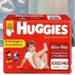 HUGGIES Fralda Supreme Care XXG - 140 fraldas, Cor: Vermelho