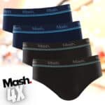 Kit 4 Cuecas Slip, Mash, Masculino