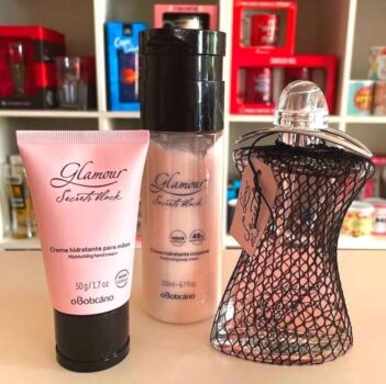 Kit Presente Glamour Secrets Black (3 itens)