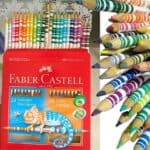 Lápis de Cor Ecolápis Bicolor 24 Lápis/48 Cores Faber Castell