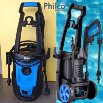 Lavadora de Alta Pressão Philco Force PLA2500 1500psi 1200W com Mangueira de Pressão e Cabo Elétrico de 5 Metros
