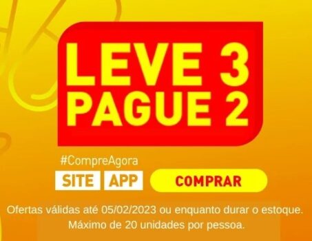 LEVE 3, PAGUE 2 em Genéricos na Pague Menos