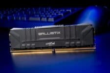 Memória Crucial Ballistix, 8GB, 3200MHz, DDR4, CL16, Preto - BL8G32C16U4B