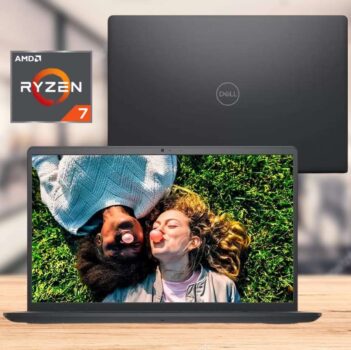 Notebook Dell Inspiron 15 a0700-UM20P 15.6" FHD AMD Ryzen 7 8GB 256GB SSD Linux Preto