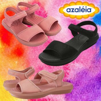 Sandália CASSIA SOFT COMFY PAPETE, Azaleia, feminino