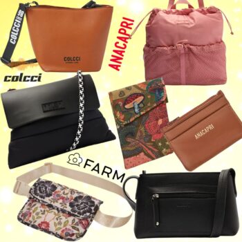 Seleção de Bolsas e Carteiras Femininas com até 55% OFF
