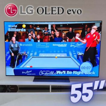 Smart TV LG 55" 4K OLED55C2 Evo 120Hz Mais Brilho G Sync FreeSync 4x HDMI ThinQAI Google Alexa