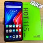 Smartphone Infinix Hot 11S 128GB 4G 6GB RAM 6,78” Câm. Tripla + Selfie 8MP