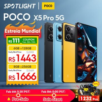 Smartphone Poco X5 Pro 5G Cupom