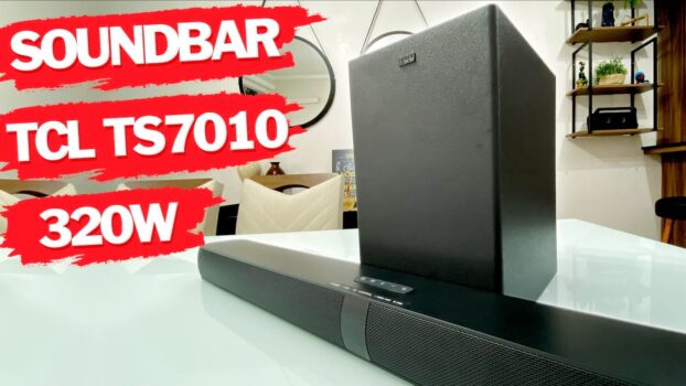 Soundbar TCL TS7010 com Subwoofer Bluetooth - 2.1 Canais USB