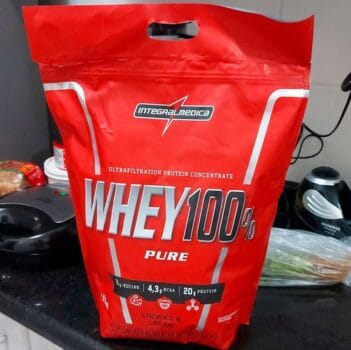 Whey 100% Pure Refil (1,8Kg) - Sabor Cookies and Cream, Integralmédica
