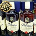 Whisky Escocês Ballantines Finest 750ml caixa com 12 unidades