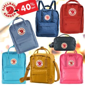 40% OFF em Mochilas Fjällraven