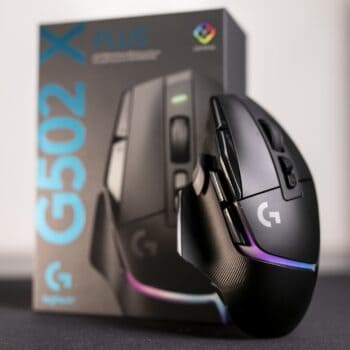 Mouse Gamer Sem fio Logitech G G502 X PLUS preto